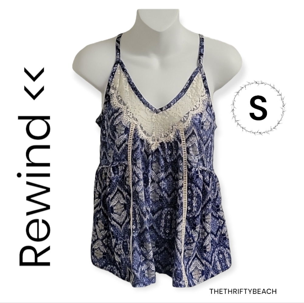 🍍Rewind Lace Front Tank Top